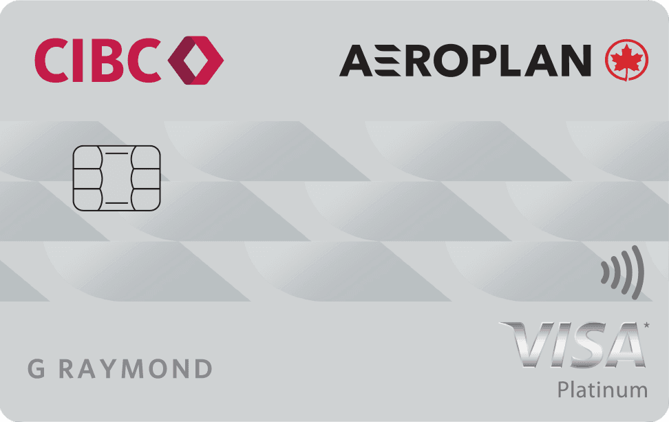 CIBC Aeroplan Visa card art