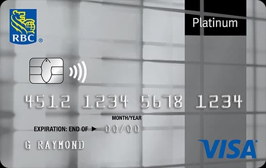 RBC Visa Platinum card art